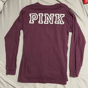 Maroon PINK Long Sleeve